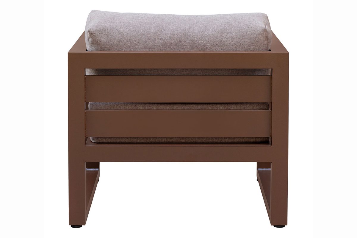 Кресло уличное Capri 75x80x77 см коричневый — изображение 5