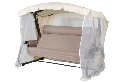Садовые качели Винтаж 139x237x174 см коричневый