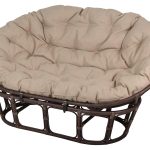 Диван Мамасан 105x170x85 см черный