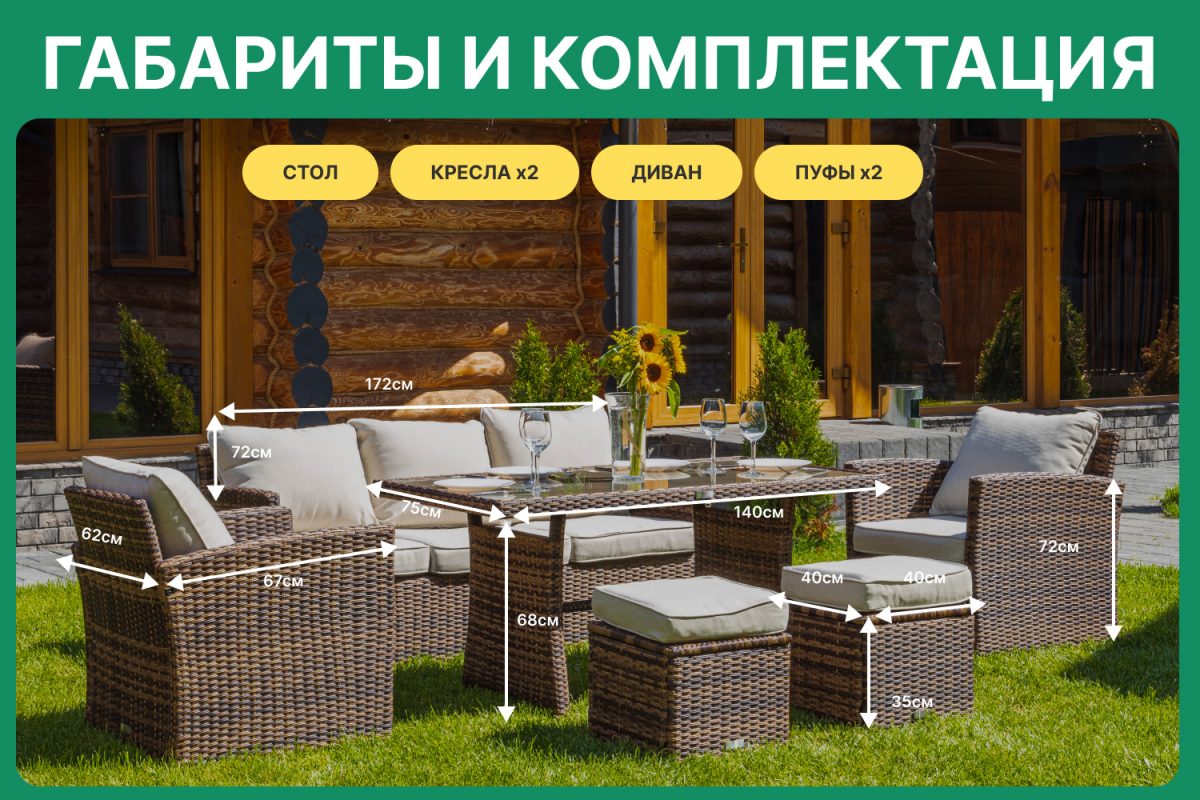 Комплект мебели Zoya