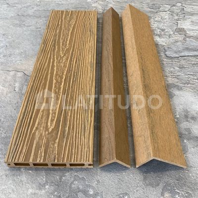 Террасная доска EasyDecking Вуд-Икс 146х23х4010 Тик Микс