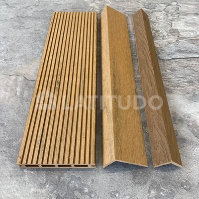 Террасная доска EasyDecking Вуд-Икс 146х23х4010 Тик Микс