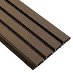 Фасадная реечная панель EasyDecking Вуд-Икс 219х26х3010 Венге Шлифованная