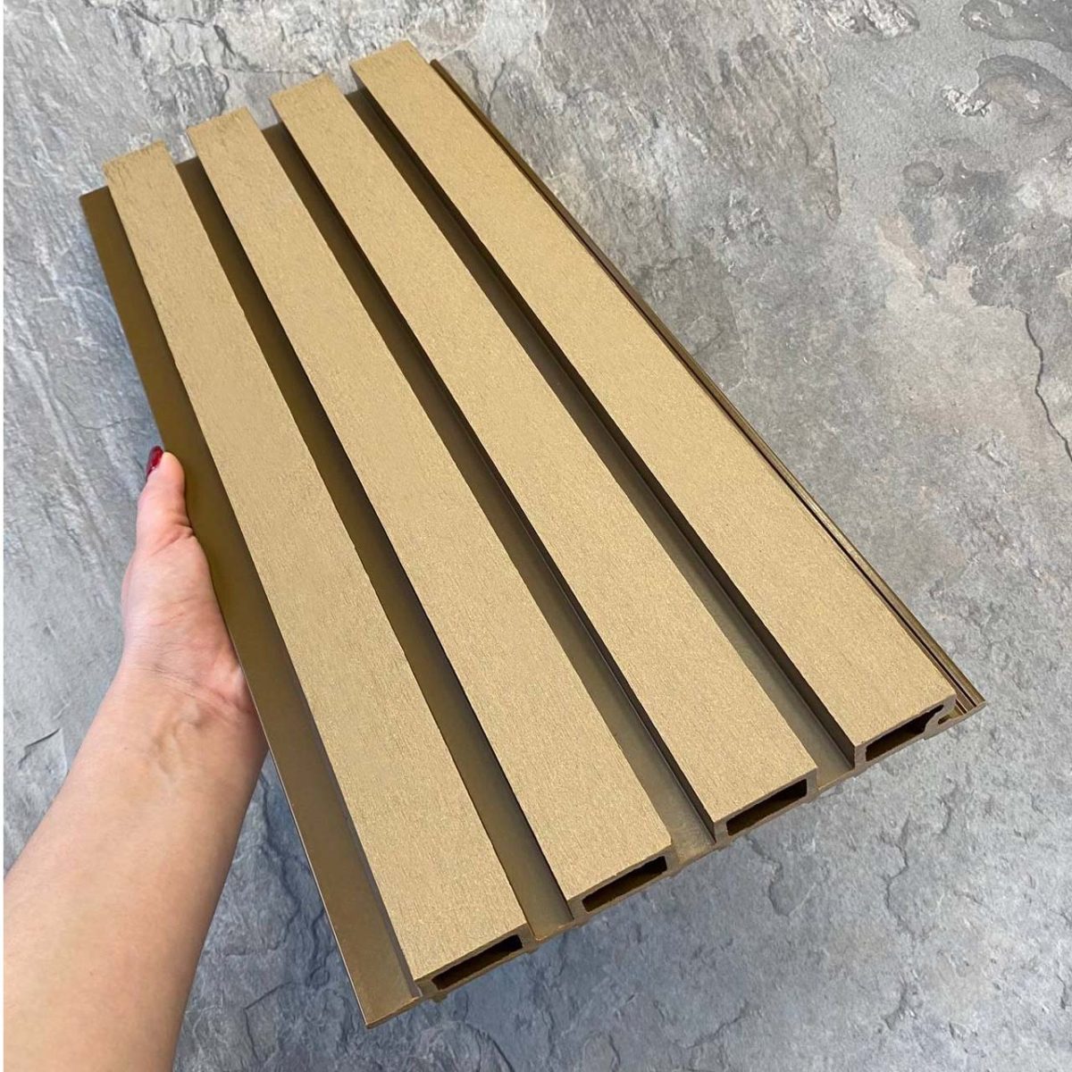 Фасадная реечная панель EasyDecking  Вуд-Икс 219х26х3010 Дуб Шлифованная
