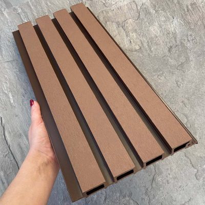 Фасадная реечная панель EasyDecking Вуд-Икс 219х26х3010 Коричневый Шлифованная