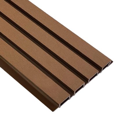 Фасадная реечная панель EasyDecking Вуд-Икс 219х26х3010 Коричневый Шлифованная