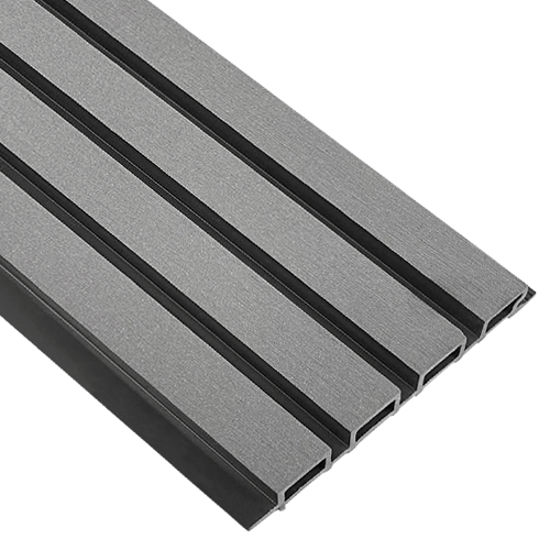 Фасадная реечная панель EasyDecking  Вуд-Икс 219х26х3010 Серый Шлифованная