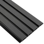 Фасадная реечная панель EasyDecking Вуд-Икс 219х26х3010 Черное дерево Шлифованная