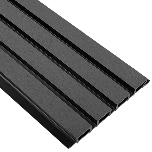Фасадная реечная панель EasyDecking Вуд-Икс 219х26х3010 Черное дерево Шлифованная
