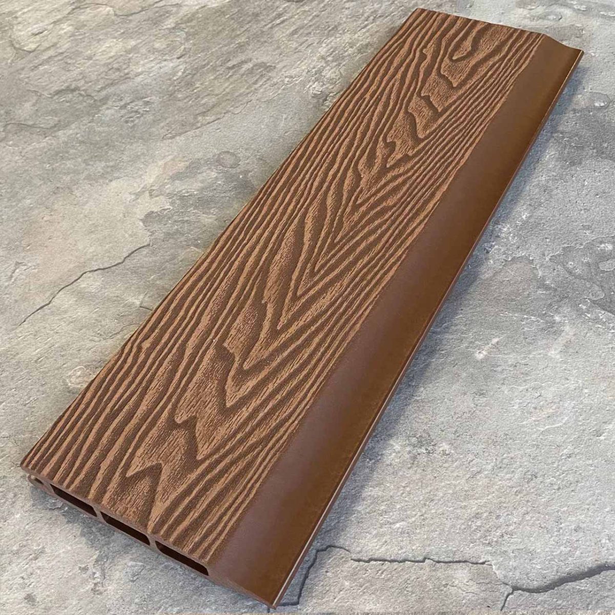 Заборная панель шип-паз EasyDecking Вуд-Икс 146х20х2210 Коричневый 3Д