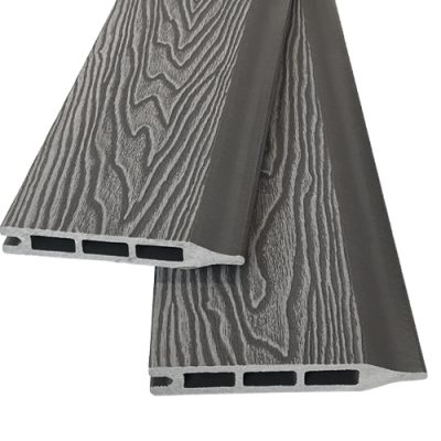 Заборная панель шип-паз EasyDecking Вуд-Икс 146х20х2210 Серый 3Д