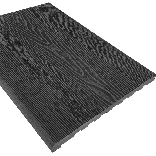 Ступень EasyDecking Вуд-Икс 348х22х3010 Черное дерево 3Д