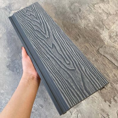 Фасадная панель EasyDecking Вуд-Икс 156х21х3010 Серый 3Д