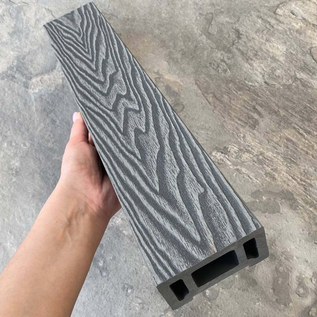 Перила EasyDecking Вуд-Икс 90х45х3010 Серый