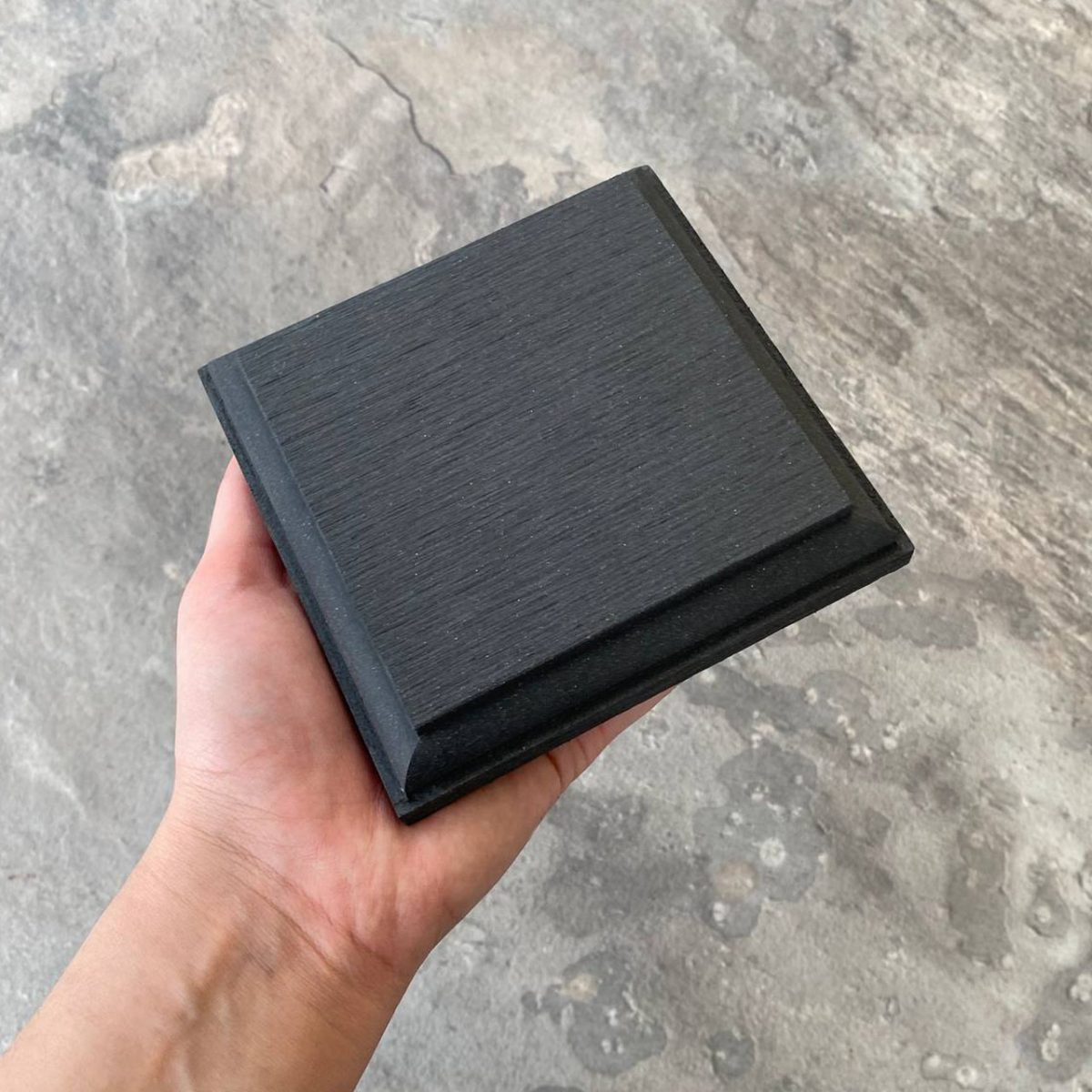 Крышка столба EasyDecking Вуд-Икс 125х125 Черное дерево