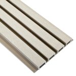 Фасадная реечная панель EasyDecking Вуд-Икс 219х26х3010 Бежевый Шлифованная
