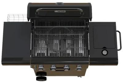 Газовый гриль SAHARA A450 4 BURNER PERFORMER, черный