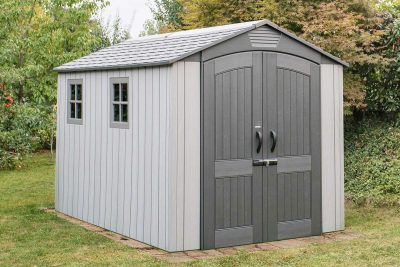 Сарай WoodLook 7*12 пластиковый