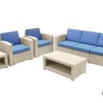 Комплект мебели Раттан Премиум 5 / Rattan Premium 5, серый