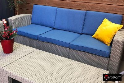 Комплект мебели Раттан Премиум 5 / Rattan Premium 5, серый