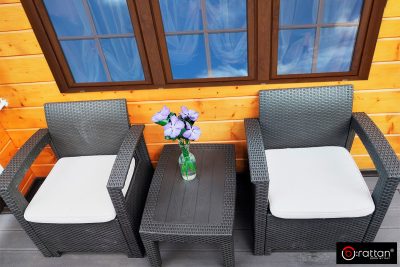Комплект мебели Раттан Комфорт 3 / Rattan Comfort 3, венге