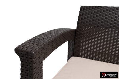 Комплект мебели Раттан Комфорт 3 / Rattan Comfort 3, венге