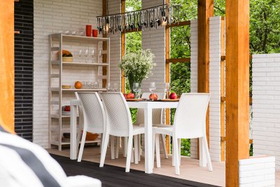 Стол B:rattan ХЬЮСТОН / HOUSTON 1500*900мм, белый
