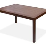 Стол B:rattan ХЬЮСТОН / HOUSTON 1500*900мм, коричневый
