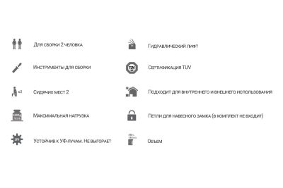 Сундук Toomax Santorini plus 560л Коричневый — изображение 21