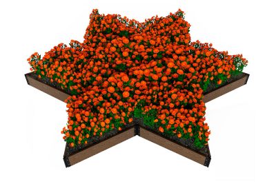 Доска грядочная NauticPrime 150*25*2950мм, венге