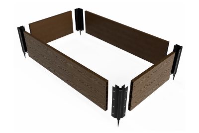 Шарнир для клумбы Holzhof 30*225мм, пластик коричневый