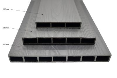 Доска грядочная NauticPrime 225*30*2950мм, серый