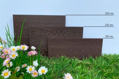 Доска грядочная Holzhof 225*30*2950мм, тиснение 3D