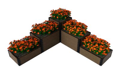 Доска грядочная Holzhof 300*30*2950мм, тиснение 3D