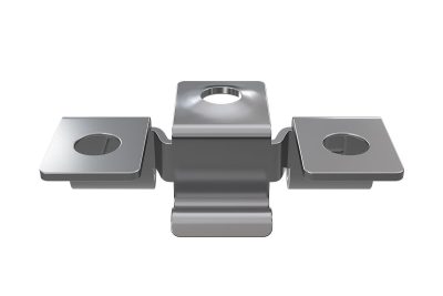Клипса HILST Premium 3D (металл), 7мм (упак. 100шт)