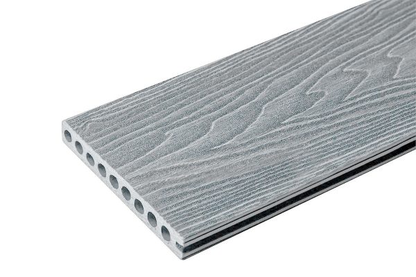 Ступень NauticPrime Esthetic Wood 160*22*4000мм, серый