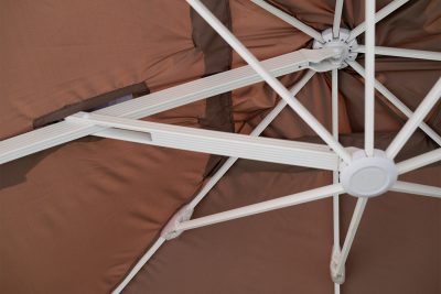 Зонт двойной Мадрид 3*3м, цвет песочный