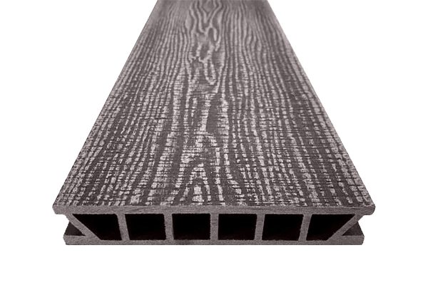 Террасная доска Deckron (Декрон) WoodLike с 3D тиснением, 153*28