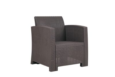 АРИЗОНА / ARIZONA b:rattan, Кресло (2шт.), венге (2 подушки)