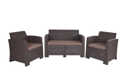 АРИЗОНА / ARIZONA b:rattan, Диван двухместный, венге (2-х местная подушка)