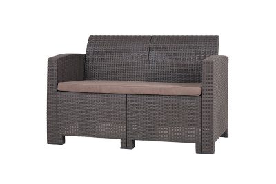 АРИЗОНА / ARIZONA b:rattan, Диван двухместный, венге (2-х местная подушка)