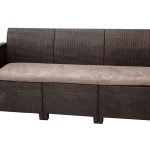 АРИЗОНА / ARIZONA b:rattan, Диван трехместный, венге (3-х местная подушка)