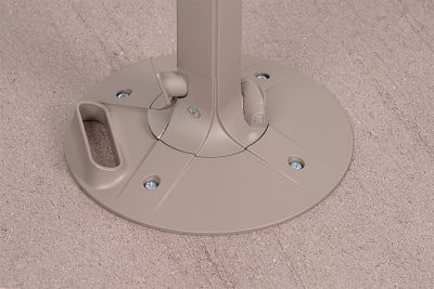 Стол складной квадратный Frasca Mini 70*70, тортора (база + столешница)
