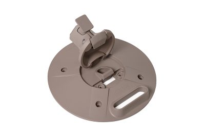 Стол складной квадратный Frasca Mini 70*70, тортора (база + столешница)