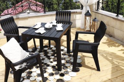 Комплект мебели b:rattan БОСТОН Сет / BOSTON Set, антрацит