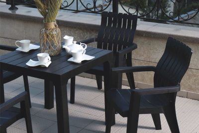Комплект мебели b:rattan БОСТОН Сет / BOSTON Set, антрацит