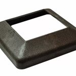 Крышка столба нижняя (юбка) NauticPrime, венге