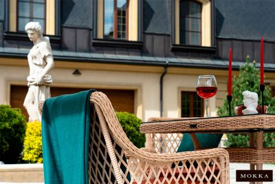 Комплект плетеной мебели MOKKA ВИЛЛА РОСА / VILLA ROSA (6 кресел) + 6 подушек — изображение 22