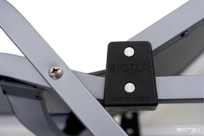 Шезлонг металлический Biotza, антрацит