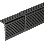 Уголок ДПК для доски Darvolex,Ecodeck,Deckron, 35*70*4000мм, серый